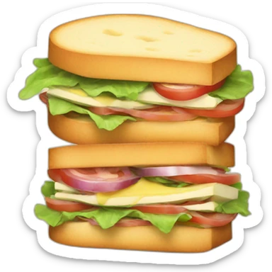 sandwich sticker
