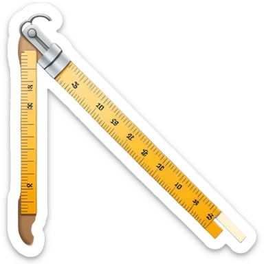 mac os icon crop ruler square  sticker