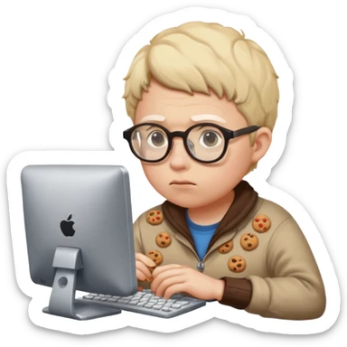 cookie clicker addict sticker