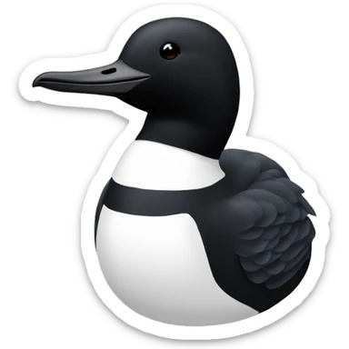 Loon sticker