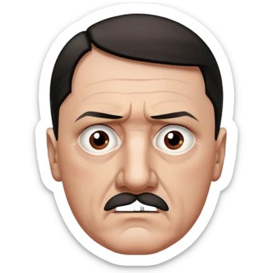 Adolf h nazi sticker