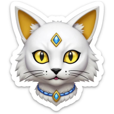 Bastet-Gatomon-Digimon-Fakémon-Pokémon-creature  sticker