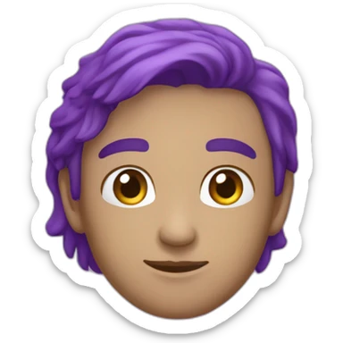 Cinta conmemorativa morado sticker