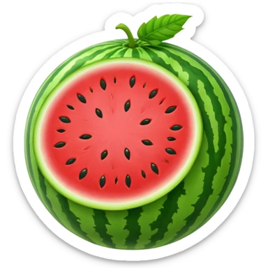 Watermelon sticker