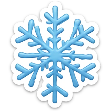 Snowflake  sticker