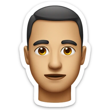 Face with Bags Under Eyes sticker