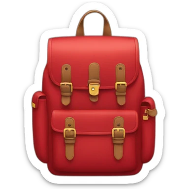 Red book bag sticker