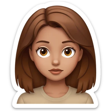 girl being sassy sticker