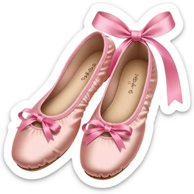 Chaussures de balerine sticker