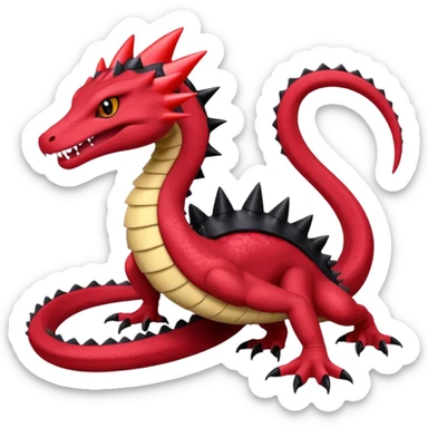 Seviper-Salazzle-Salamence-fusion sticker