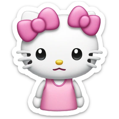 Hello-kitty hello-kitty sticker