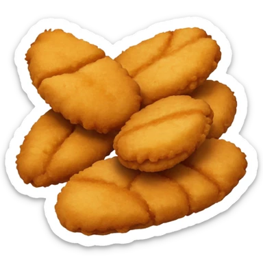 Chicken nuggets  sticker