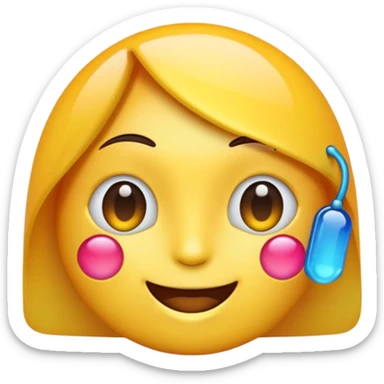 Emoji ai model sticker