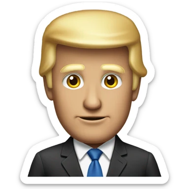 President Trump sticker