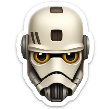 Roger roger star wars droid sticker