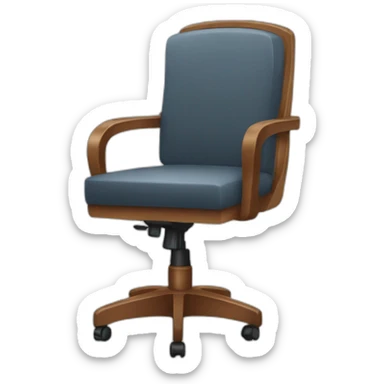 problem exists between computer and chair sticker