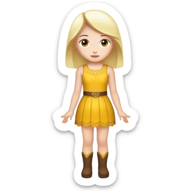 Lumine (from Genshin Impact) (full body) sticker