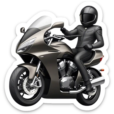 An eye-catching icon featuring a sleek car and powerful motorcycle side by side, showcasing speed, style, and adventure. The vehicles are designed with bold lines, dynamic movement, and a sense of excitement. A transparent background emphasizes the freedom of the open road and the thrill of driving. sticker
