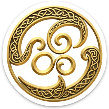 Celtic Triskelion sticker