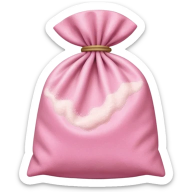 Emoji de una bolsa de tussi sticker