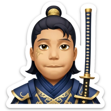 Samurai Strategist sticker