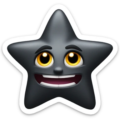 Black star soul eater sticker