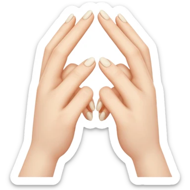 Fingers crossed  sticker