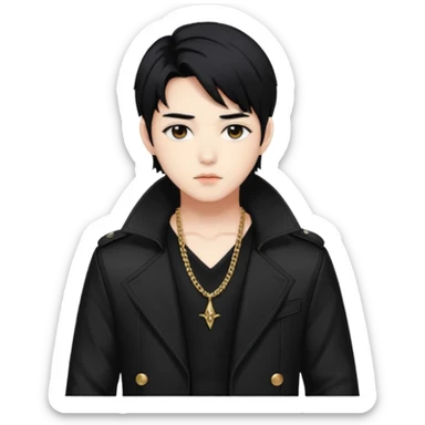 jinu from kpop demon hunters sticker