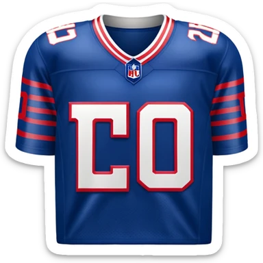 New York Giants jersey  sticker
