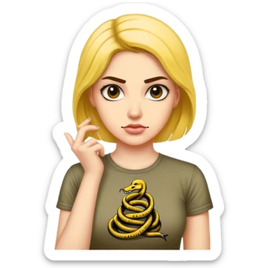 libertarian woman shirt dont tread on me sticker