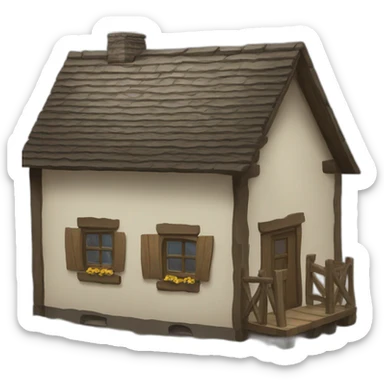 Cottage core sticker