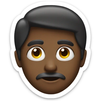 Disgusting side eye sticker