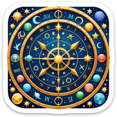 Astrology  sticker