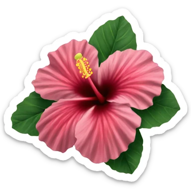hibiscus sticker