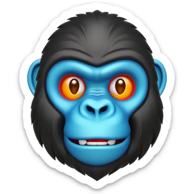 gorilla tag logo sticker