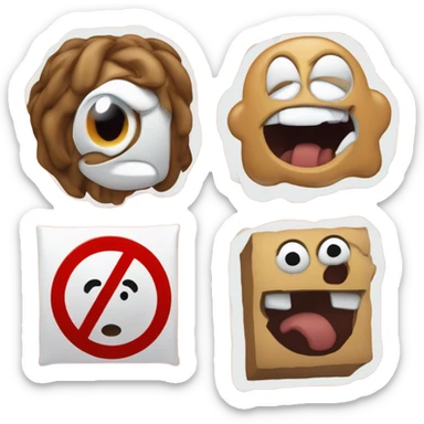 Sign prohibiting boredom.
 sticker