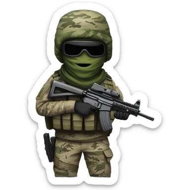 Ghost from call of duty sticker