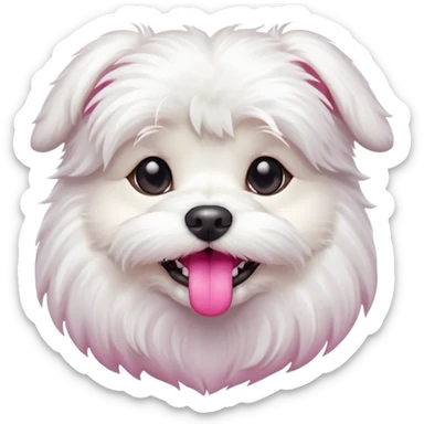 smille Maltese sticker