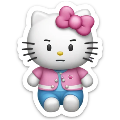 hello kitty sticker