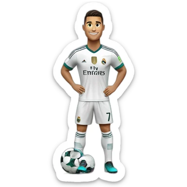 celebracion cr7 sticker