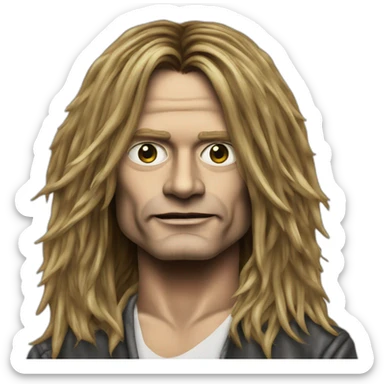 sebastian bach skid row sticker