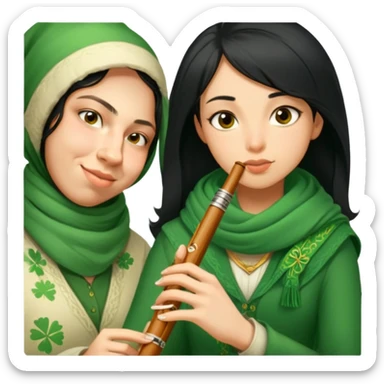 Celtic Piper sticker