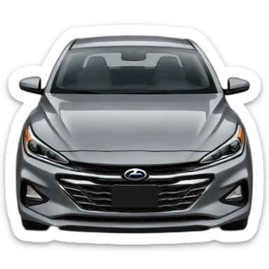 2023 Elantra N front gray sticker