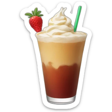 Red bull whiskey frappe sticker