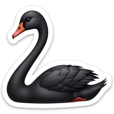 Cisne negro sticker