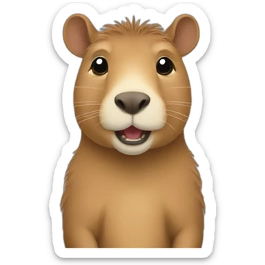 Cappybara sticker