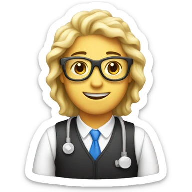 chemistry student sticker