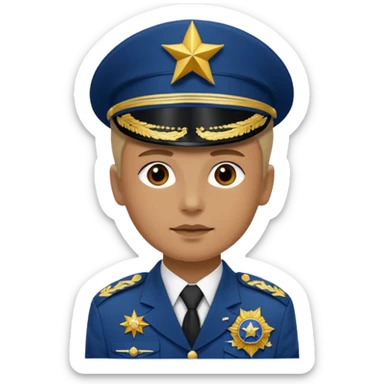 Chinie general sticker