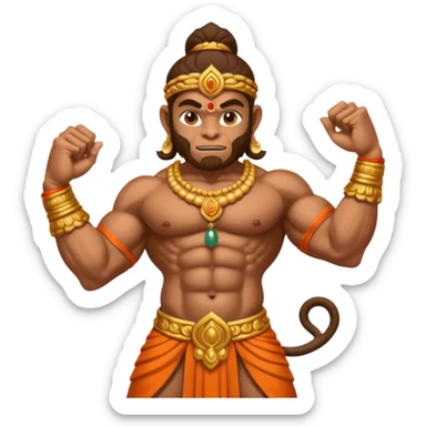 Hanuman ji sticker