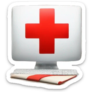 a desk with study thing like books but on the image a big red cross to mean i dont like studying  sticker